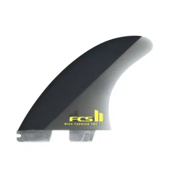 FCS II MF PG Black/Acid Medium Tri Fins