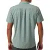 O'Neill Men's Trvlr UPF Traverse Strpe Stand Shirt Sage Green - Image 3