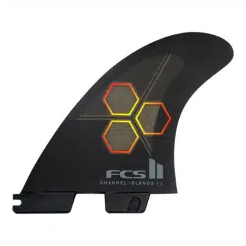 FCS II CI Upright PC Tri Fins Black/Flame