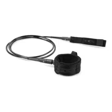 FCS Longboard Ankle Essential Leash Black