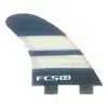 fcs v2 pc tri fin set blue white 1