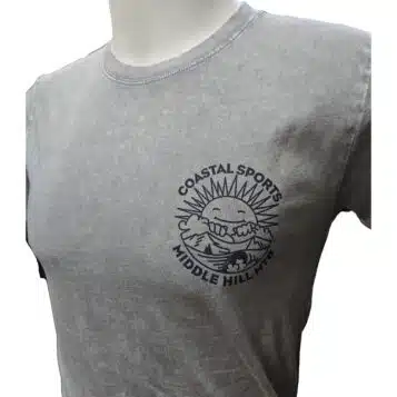 Alternative view of MIddlehill & CS Colab T-shirt Gray