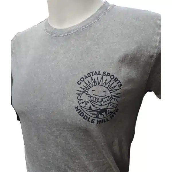 Alternative view of MIddlehill & CS Colab T-shirt Gray