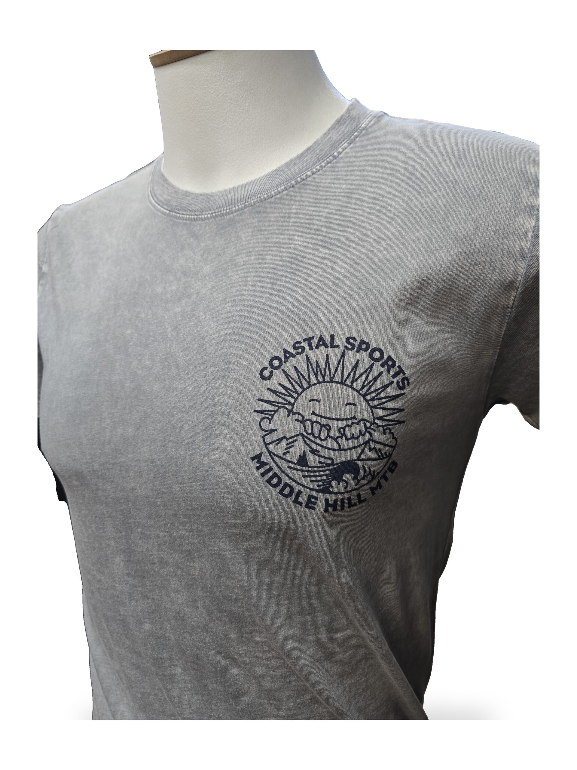 MIddlehill & CS Colab T-shirt Gray 2 MIddlehill & CS Colab T-shirt Gray - Image 2
