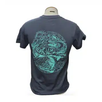 Alternative view of Middlehill & CS Colab T-Shirt Blue/Aqua