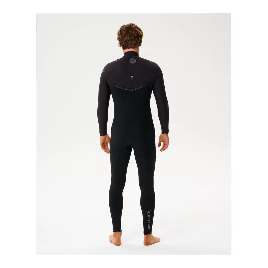 Rip Curl Men's 3/2mm E-Bomb Chest Zip Black 2 Rip Curl Men's 3/2mm E-Bomb Chest Zip Black - Image 2