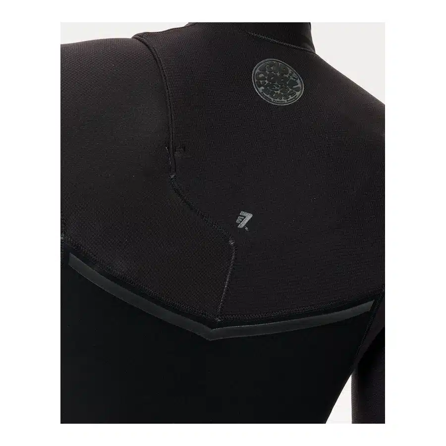 Rip Curl Men's 3/2mm E-Bomb Chest Zip Black 4 Rip Curl Men's 3/2mm E-Bomb Chest Zip Black - Image 4