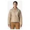 Patagonia Women's Diamond Quilted Bomber Hoody Oar Tan - Image 2