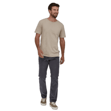 Alternative view of Patagonia Men's Organic Cotton Corduroy Jeans Regular Forge Grey