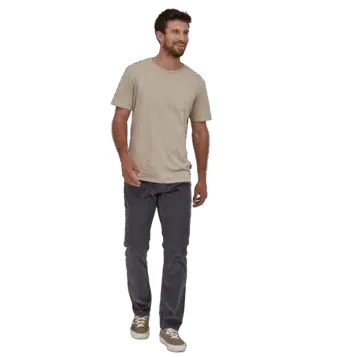 Alternative view of Patagonia Men's Organic Cotton Corduroy Jeans Regular Forge Grey