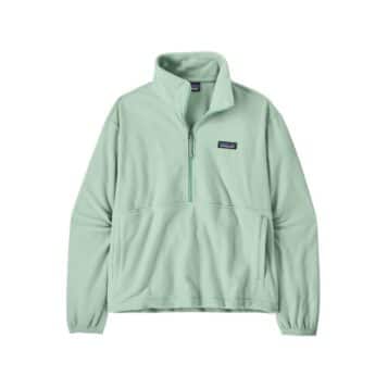 Patagonia Women's Micro D 1/2-Zip Fleece Pullover Thin Ice