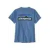 Patagonia Women's P-6 Logo Responsibili-Tee Shore Blue
