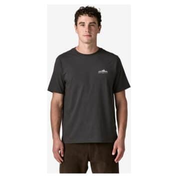Patagonia Men's Fitz Roy Foothills T-Shirt Ink Black