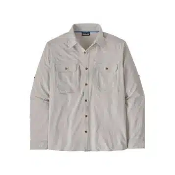 Patagonia Men's Long-Sleeved Self-Guided Sun Shirt Crisp Grey