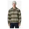 Patagonia Men's Fjord Flannel Shirt Rising Storm: Weathered Stone - Image 2