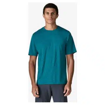 Alternative view of Patagonia Men's Capilene Cool Daily Shirt Glacial Blue Light Glacial Blue X-Dye