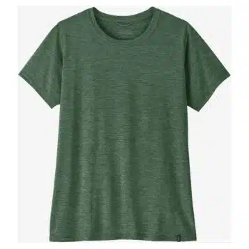 Patagonia Women's Capilene Cool Daily Shirt Canopy Green Light Canopy Green X-Dye