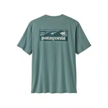 Patagonia Men's Capilene Cool Daily Shirt Boardshort Logo Blue Sage Light Blue Sage X-Dye