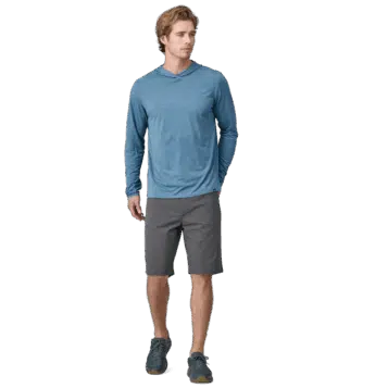 Alternative view of Patagonia Men's Quandary Shorts 10in Forge Grey