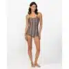 O'Neill Women's Shadow Bay One Piece Ticking Stripe Warm - Image 5