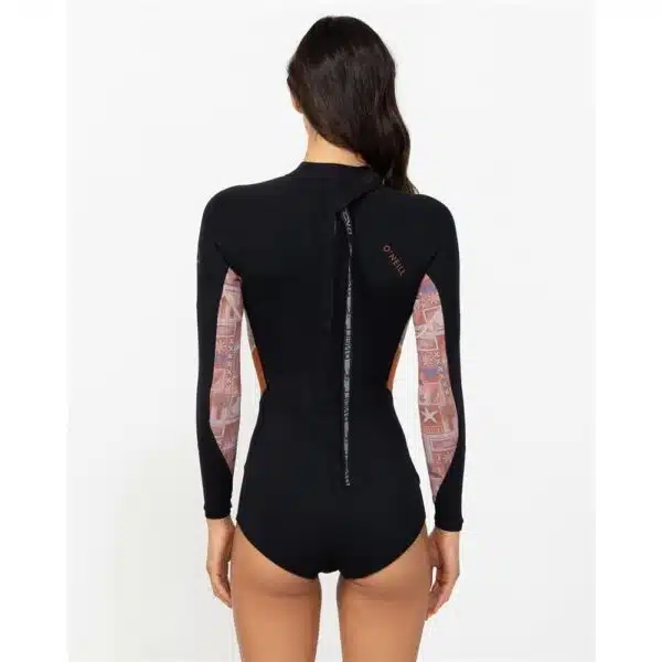 Alternative view of O'Neill Women's 2mm Bahia BZ LS Mid Spring Tangerine Tile