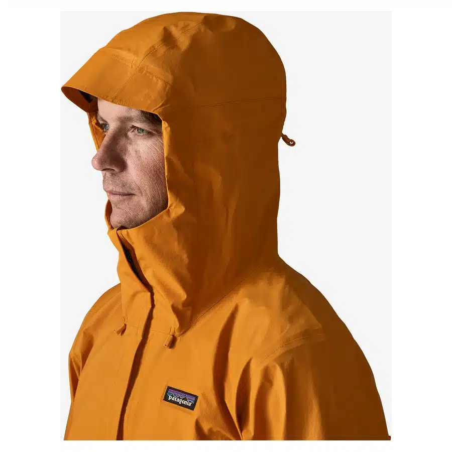 Patagonia Men's Torrentshell 3L Rain Jacket Autumn Orange 5 Patagonia Men's Torrentshell 3L Rain Jacket Autumn Orange - Image 5