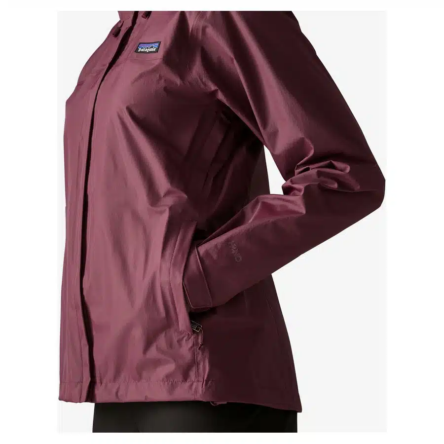 Patagonia Women's Torrentshell 3L Rain Jacket Berry Fig 6 Patagonia Women's Torrentshell 3L Rain Jacket Berry Fig - Image 6