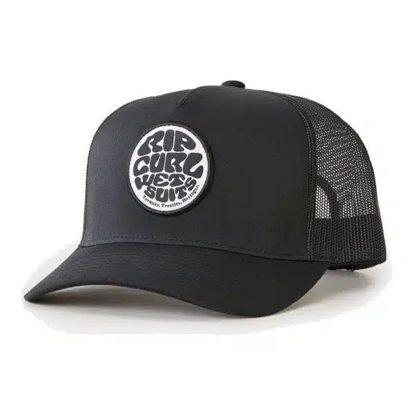 Rip Curl Men's Wetsuit Icon Trucker Cap Black