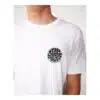 Rip Curl Men's Wettie Icon Tee Optical White - Image 4