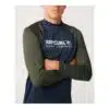 Rip Curl Men's Shock UPF Long Sleeve Dark Olive - Image 4