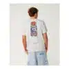 Rip Curl Men's Search Series VaporCool Stack Tee Grey Marle - Image 2