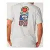Rip Curl Men's Search Series VaporCool Stack Tee Grey Marle - Image 5