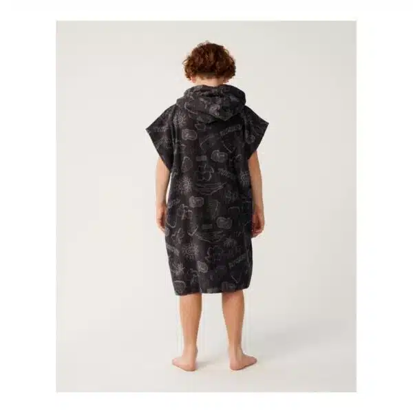 Alternative view of Rip Curl Boys' Sessions Hooded Towel Washed Black