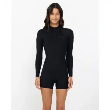 O'Neill Women's Bahia GBS BZ LS Boyleg Spring 2mm Black