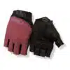 giro womens tessa ii gel gloves dark maroon 01