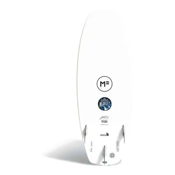 Alternative view of Mick Fanning Little Marley Epoxy-Lam 5'10 White
