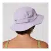 Ocean & Earth Indo Stiff Peak Surf Hat Pale Lilac - Image 3