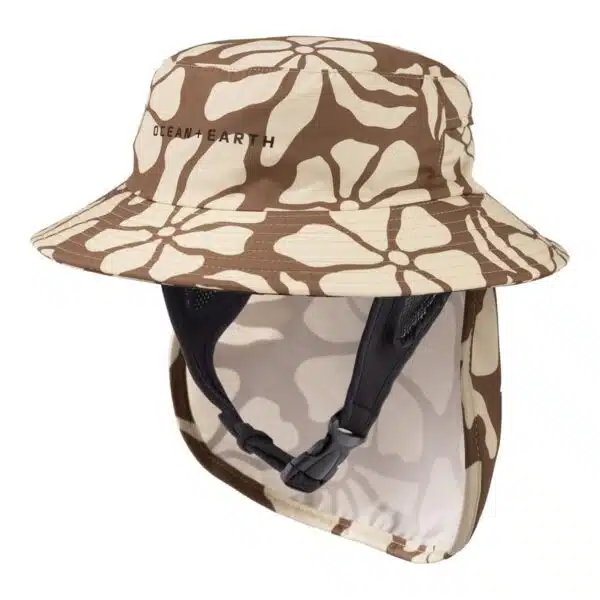 Ocean & Earth Youth Bingin Lightweight Soft Peak Surf Hat Chestnut Flower