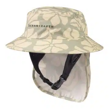 Ocean & Earth Youth Bingin Lightweight Soft Peak Surf Hat Sage Flower
