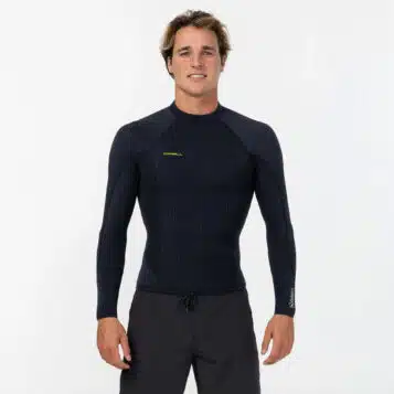 O'Neill Men's 1.5mm Hyperx L/S Crew Black
