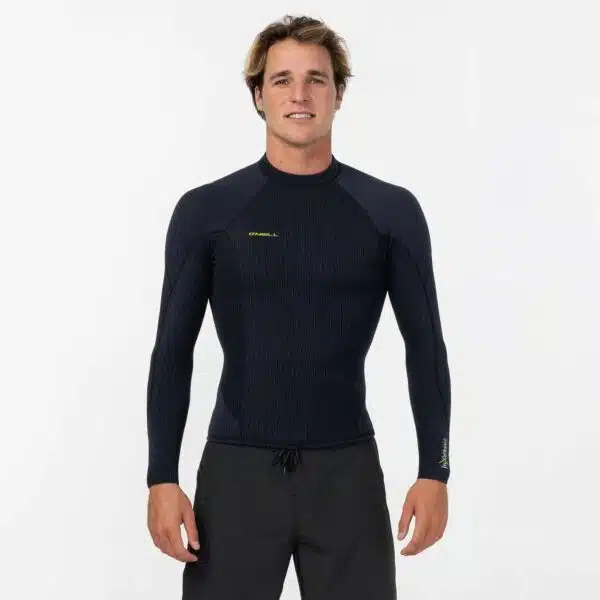 O'Neill Men's 1.5mm Hyperx L/S Crew Black