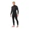 Rip Curl Men's 4/3mm E-Bomb Chest Zip Black - Image 3