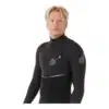 Rip Curl Men's 4/3mm E-Bomb Chest Zip Black - Image 5